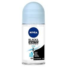 NIVEA ROLL-ON INVISIBLE BLACK &amp; WHITE PURE   50ML