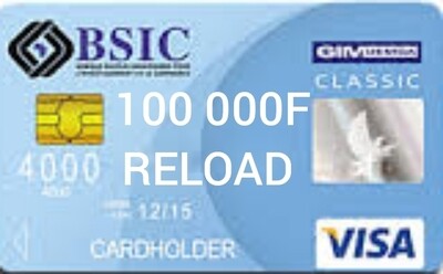 100 000F Visa Card Reload