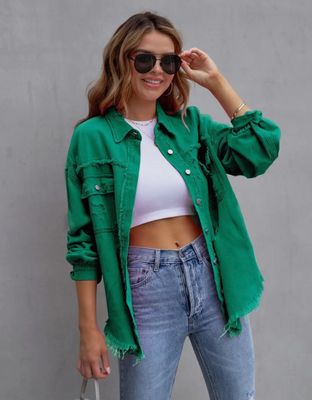 Green Tattered Jacket