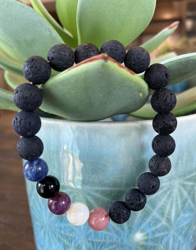 Gender Fluid Flag Bracelet