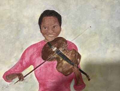 Happy Violinist