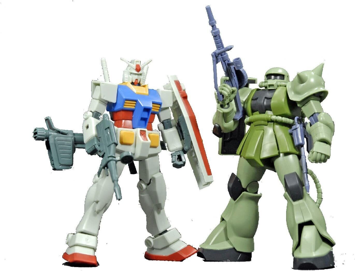 Gundam Vs Zaku Model Kit
