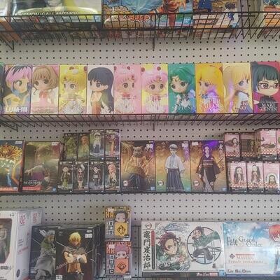 Anime and Video Game Merch