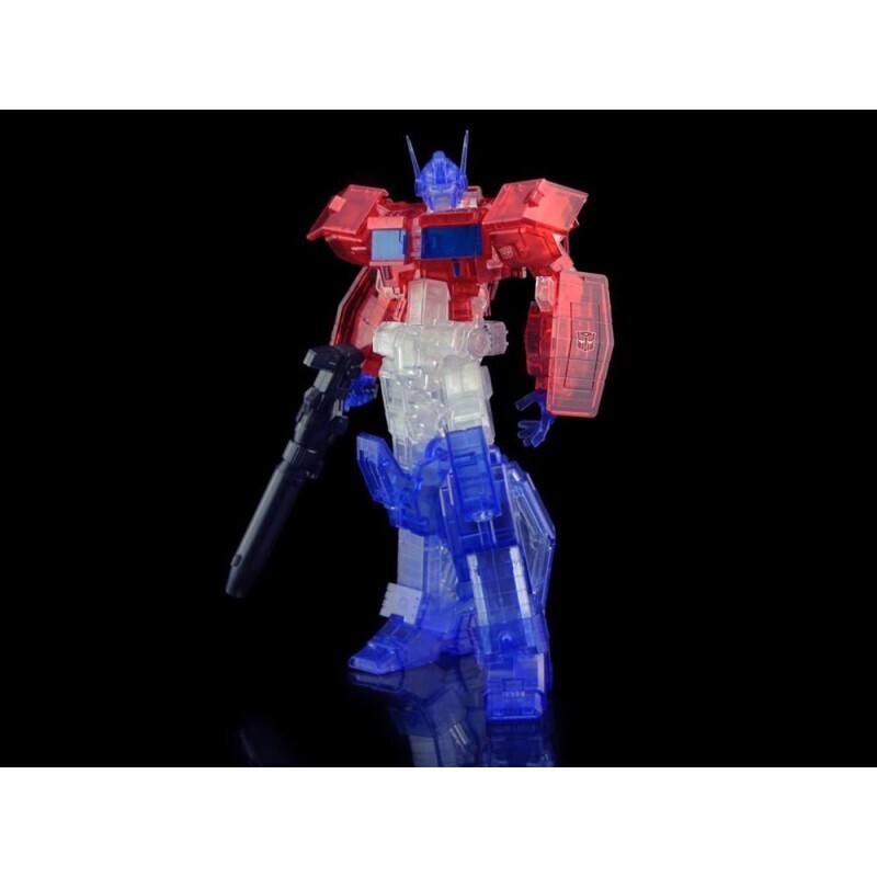 FLAME TOYS TRANSFORMERS OPTIMUS PRIME (IDW CLEAR VER) - MODEL KIT
