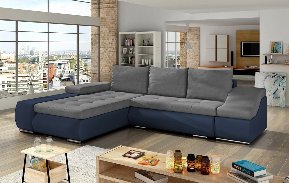 SleepSavvy Corner Sofa bed with Storage S93/S09