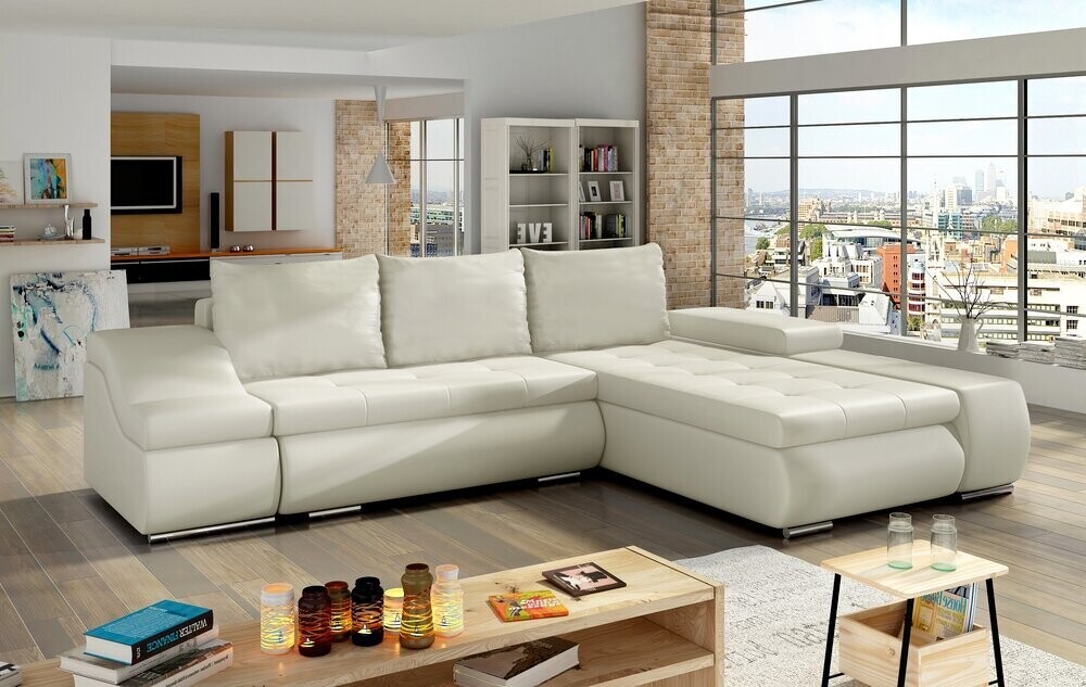 SleepSavvy Corner Sofa bed with Storage S33