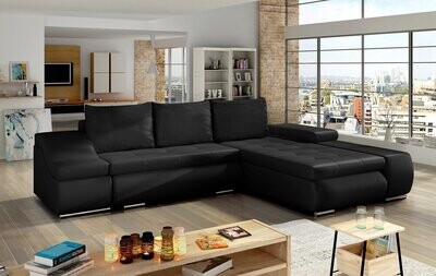 SleepSavvy Corner Sofa bed with Storage S11