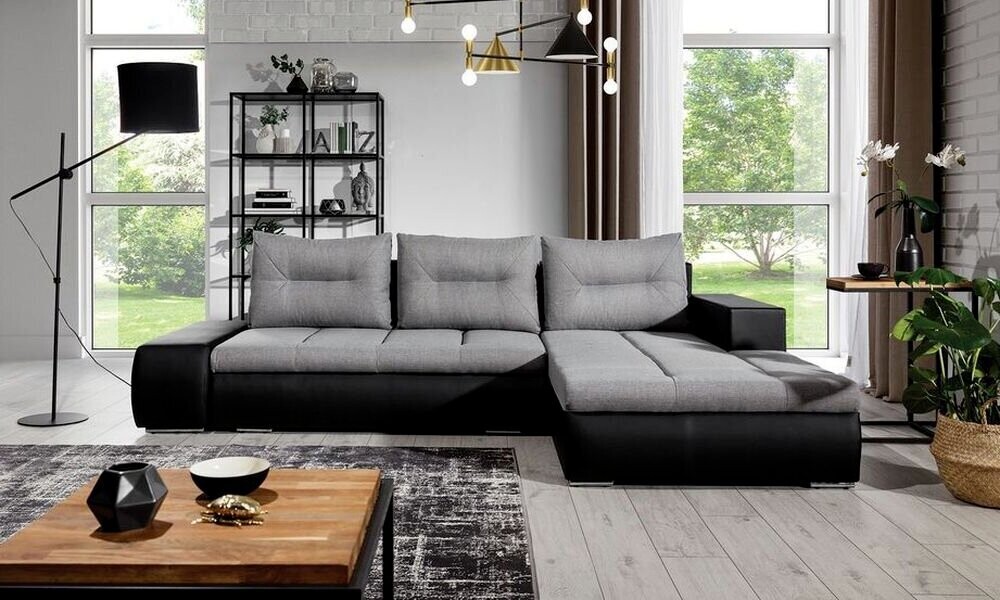 PlushSofaSleeper Corner Sofa bed with Storage S21/S11