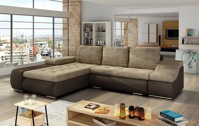 SleepSavvy Corner Sofa bed with Storage B03/S66