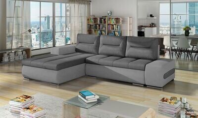PlushSofaSleeper Corner Sofa bed with Storage S93/S83