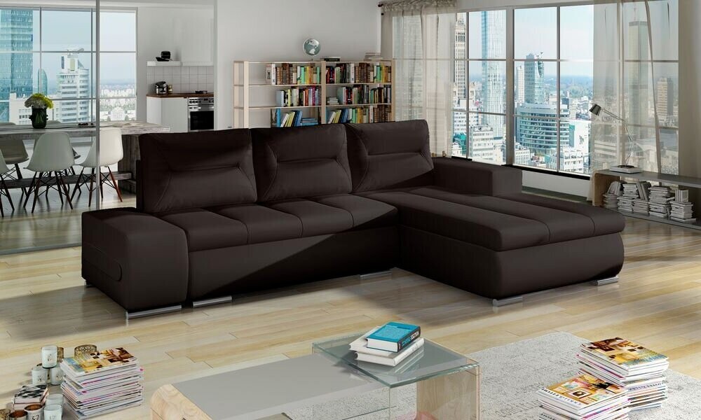 PlushSofaSleeper Corner Sofa bed with Storage S66