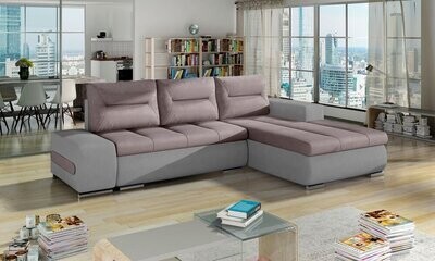 PlushSofaSleeper Corner Sofa bed with Storage S61/S83