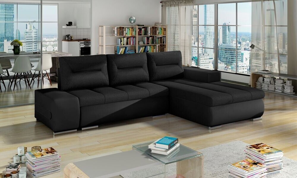 PlushSofaSleeper Corner Sofa bed with Storage S14/S11
