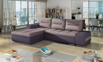 PlushSofaSleeper Corner Sofa bed with Storage S61/S65