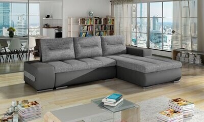 PlushSofaSleeper Corner Sofa bed with Storage S21/S29