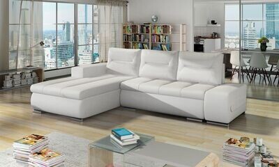 PlushSofaSleeper Corner Sofa bed with Storage S17