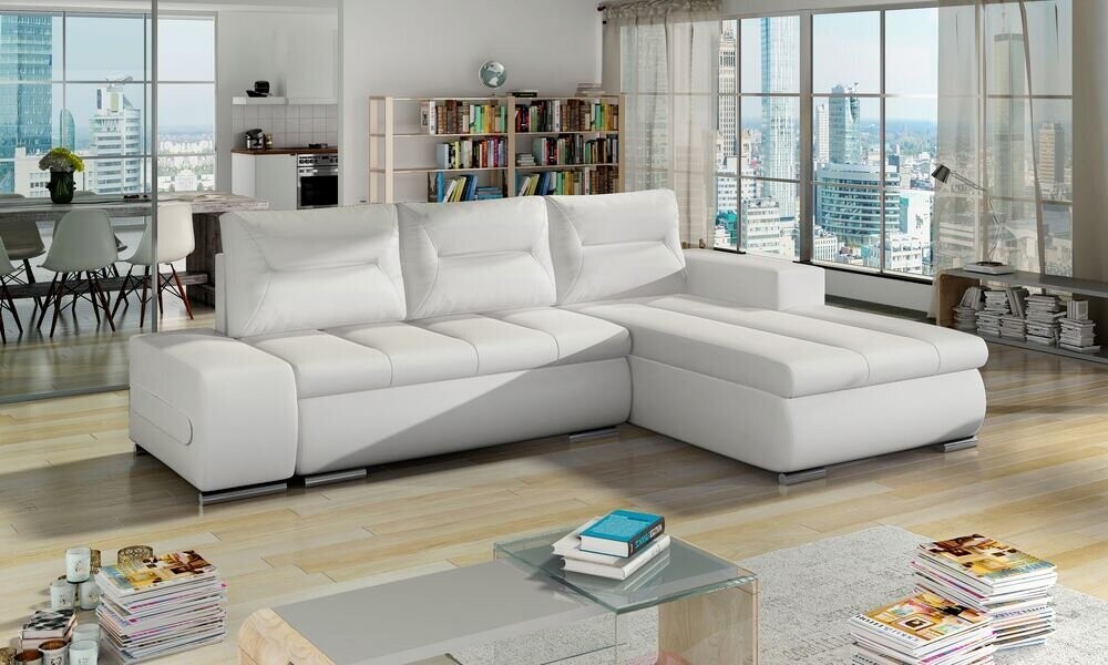 PlushSofaSleeper Corner Sofa bed with Storage S17