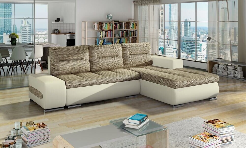 PlushSofaSleeper Corner Sofa bed with Storage B03/S33