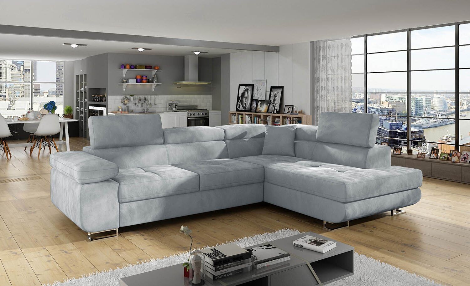 CornerDream Sofa bed with Storage P05