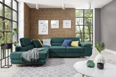 CornerDream Sofa bed with Storage K19