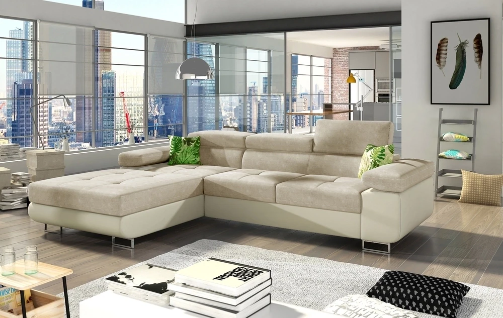 ComfortMax Corner Sofa bed with Storage M04/S33