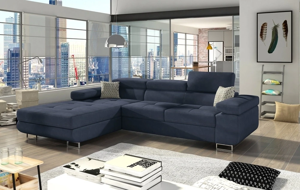 ComfortMax Corner Sofa bed with Storage S76/M37
