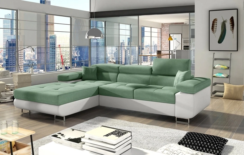 ComfortMax Corner Sofa bed with Storage S34 /S17