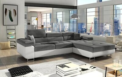 ComfortMax Corner Sofa bed with Storage S05/S17