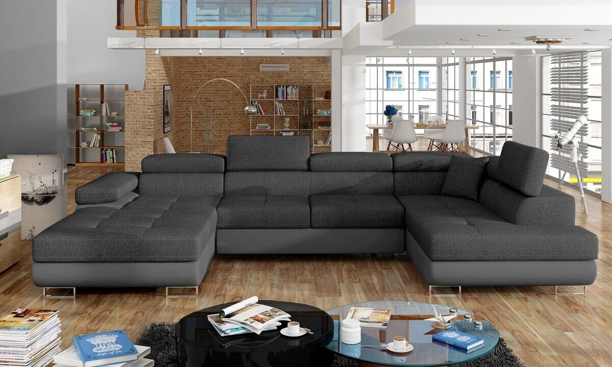 DreamCushion U shaped sofa bed with storage I96/S29