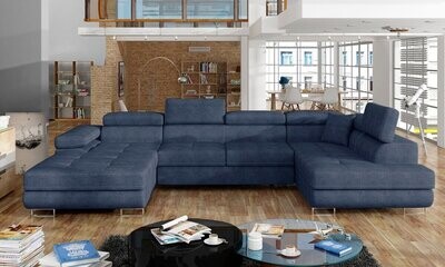 DreamCushion U shaped sofa bed with storage O86