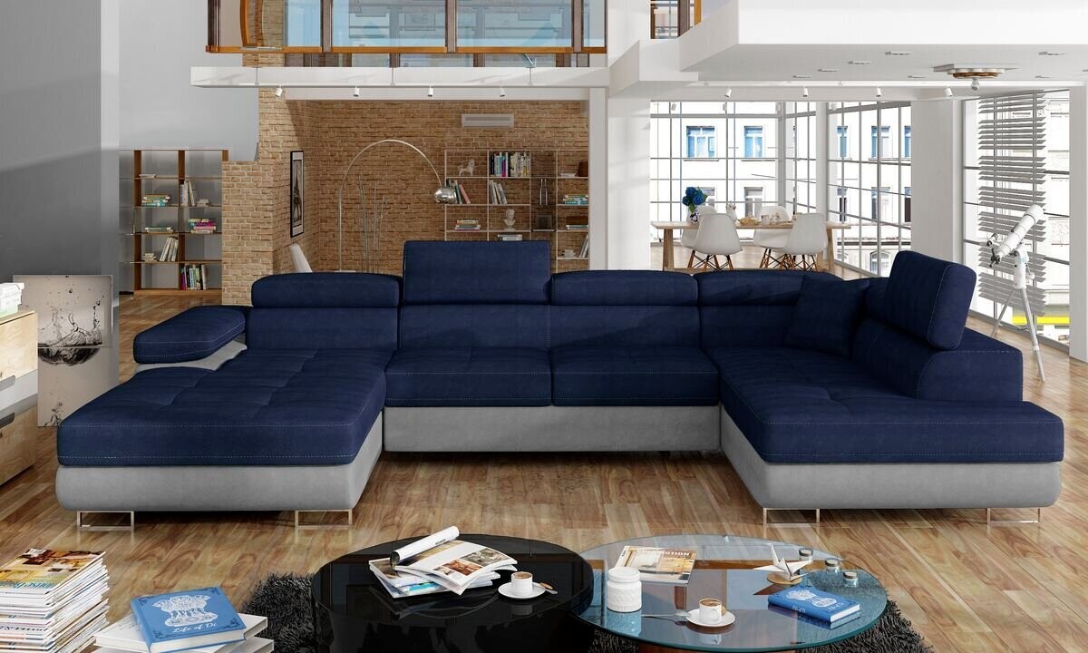 DreamCushion U shaped sofa bed with storage K09/P05