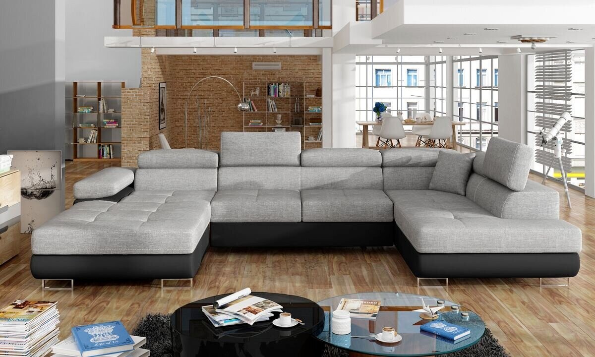 DreamCushion  U shaped sofa bed with storage S21/S11
