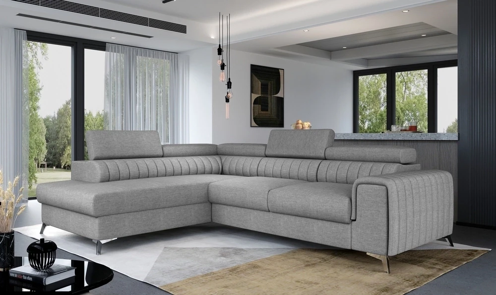 English Classic Corner Sofa bed with Storage S21