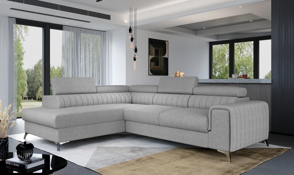 English Classic Corner Sofa bed with Storage G81