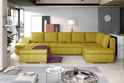 SofaSleep U shaped sofa bed with storage K11