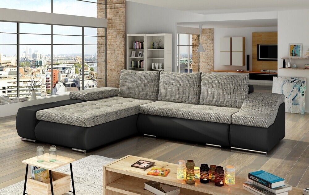SleepSavvy Corner Sofa bed with Storage B01/S11, Corner Side Facing Sofa: Left Corner