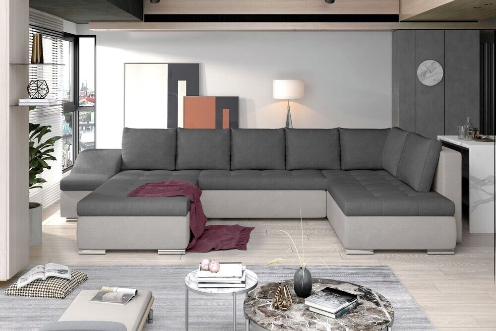 SofaSleep U shaped sofa bed with storage S93/S83