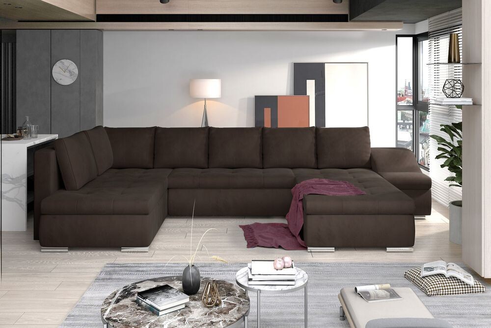 SofaSleep U shaped sofa bed with storage M29