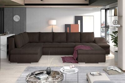 SofaSleep U shaped sofa bed with storage M29