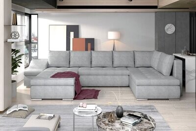 SofaSleep U shaped sofa bed with storage O02