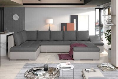 SofaSleep U shaped sofa bed with storage S93/S83