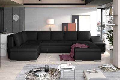 SofaSleep U shaped sofa bed with storage S11
