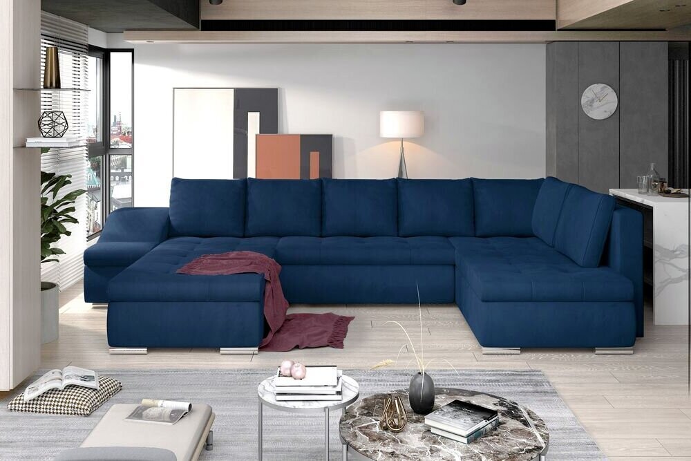 SofaSleep U shaped sofa bed with storage M77