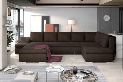 SofaSleep U shaped sofa bed with storage M29
