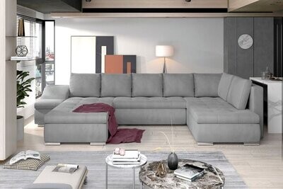 SofaSleep U shaped sofa bed with storage M84
