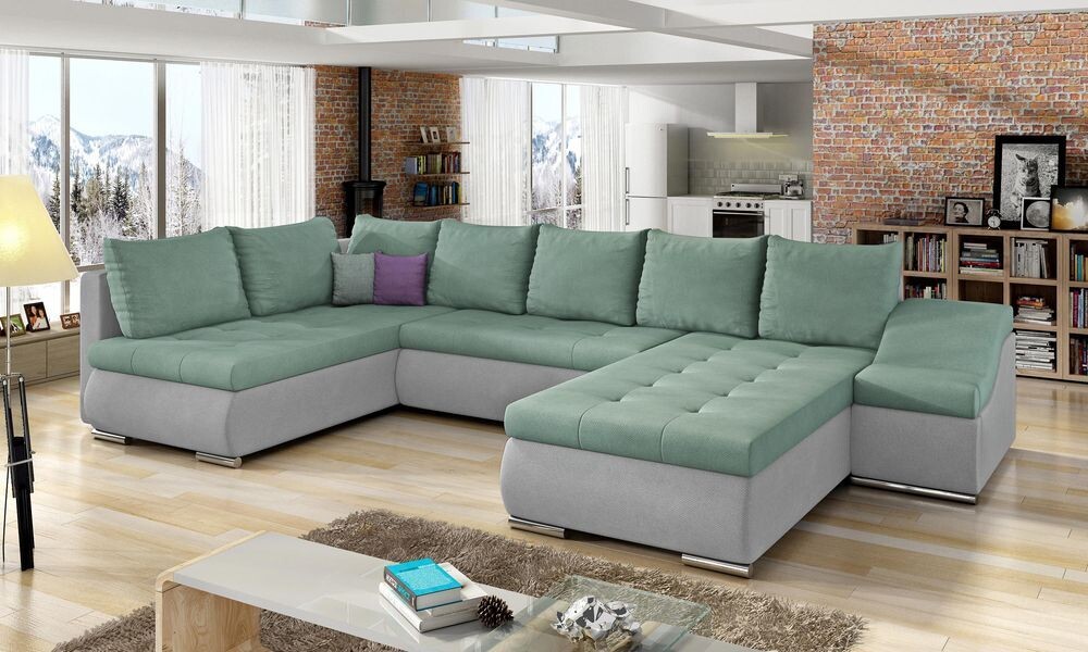 SofaSleep U shaped sofa bed with storage S34/S83