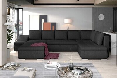 SofaSleep U shaped sofa bed with storage I96