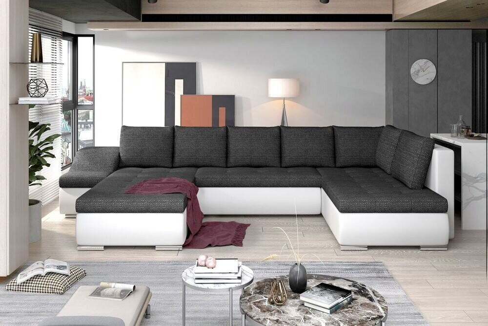 SofaSleep U shaped sofa bed with storage B02/S17