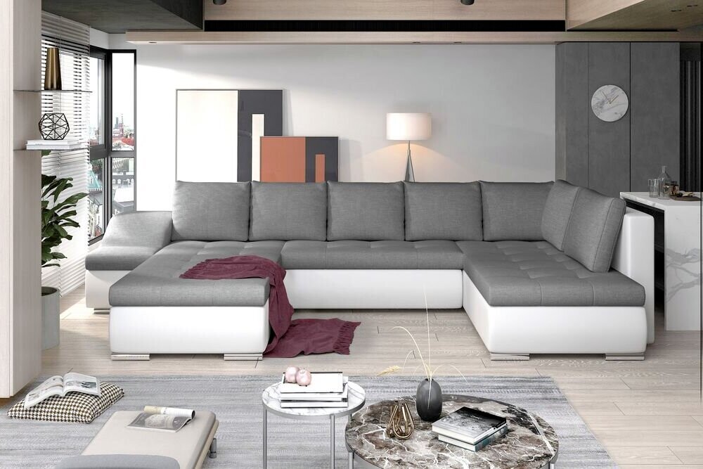 SofaSleep U shaped sofa bed with storage S05/S17