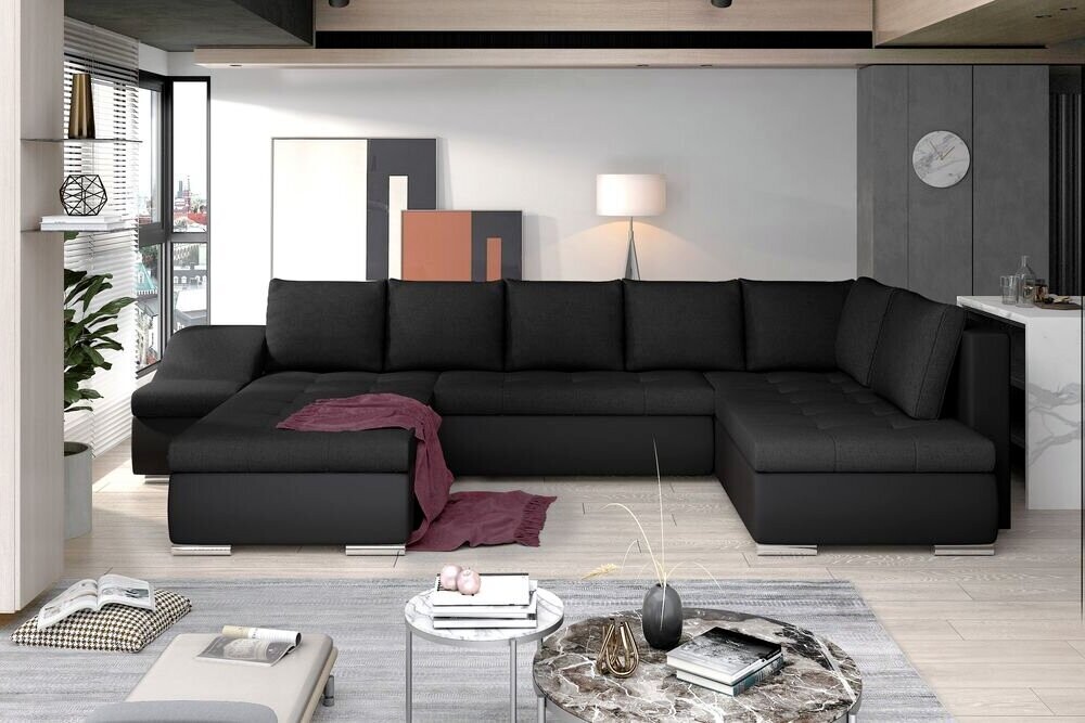 SofaSleep U shaped sofa bed with storage S14/S11